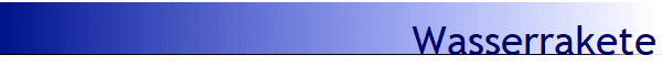 Wasserrakete